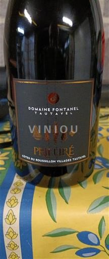 Roussillon Không được chỉ định Domaine Fontanel Prieuré 2022