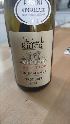 Alsacia Hubert Krick Tradition 2023