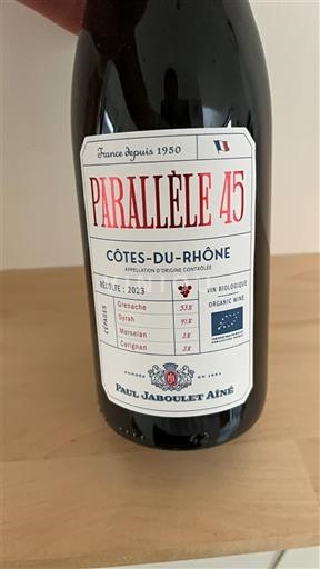 Valle del Rodano Côtes-du-Rhône Domaine Paul Jaboulet Aîné Parallèle 45 2023
