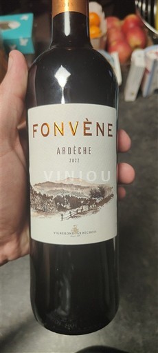 Alpy a Rhonské oblasti Ardèche Vignerons Ardéchois Fonvène 2022