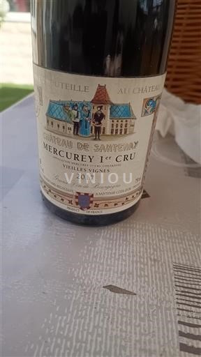 Borgonha Mercurey Premier Cru Château Santenay Vieilles Vignes 2017
