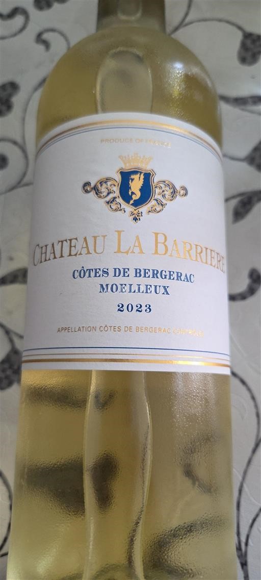 Sydväst Côtes-de-bergerac Château La Barrière 2023