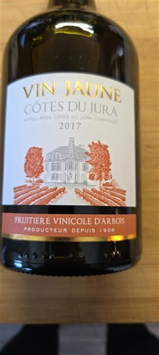 Jura Côtes-du-Jura Fruitière Vinicole Arbois 2017