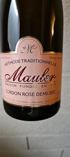 Neuchâtel Không được chỉ định Mauler Cordon Rosé Không niên vụ