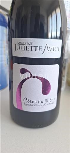 Rhônevallei Côtes-du-rhône Juliette Avril Niet-geïntegreerd