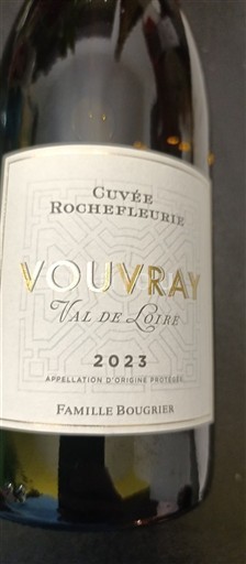 Loire-dalen Vouvray Famille Bougrier Rochefleurie 2023