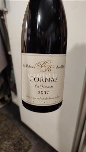 Thung lũng Rhône Cornas Les Balcons du Rhône Les Parnauds 2007