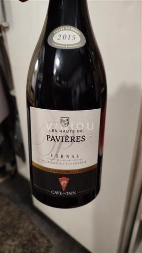 Rhône-dalen Cornas Cave de Tain Les Hauts de Pavières 2015