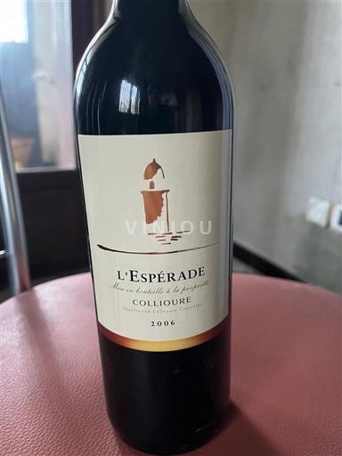 Roussillon Collioure L'Espérade 2006