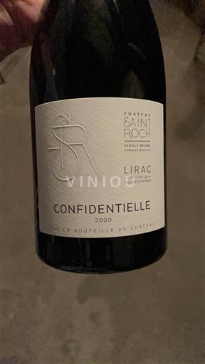 Rhônetal Lirac Château Saint Roch Confidentielle 2020