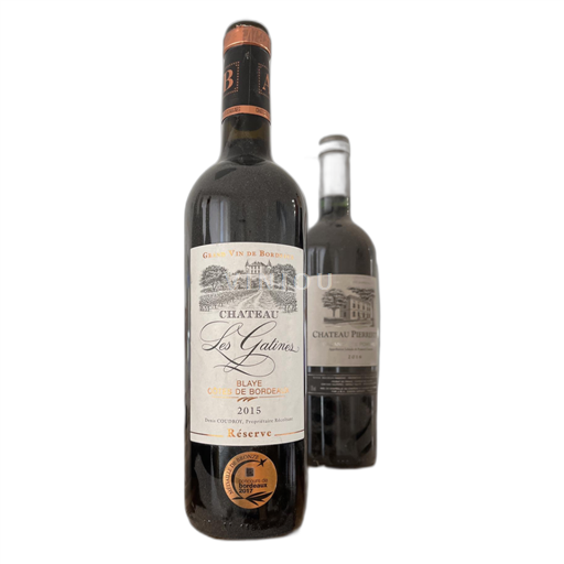 Burdeos Blaye-Côtes de Burdeos Château Les Gatines Réserve 2015