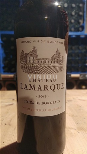 Bordeaux Côtes-de-Bordeaux Château Lamarque 2015