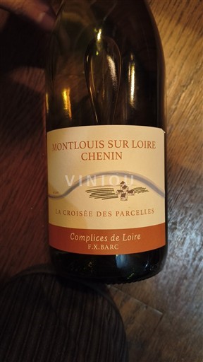 Loire Valley Montlouis-sur-Loire Complices de Loire La Croisée des Parcelles 2023