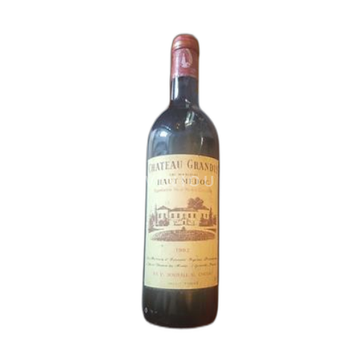 Bordeaux Haut-Médoc Château Grandis Cru bourgeois 1982