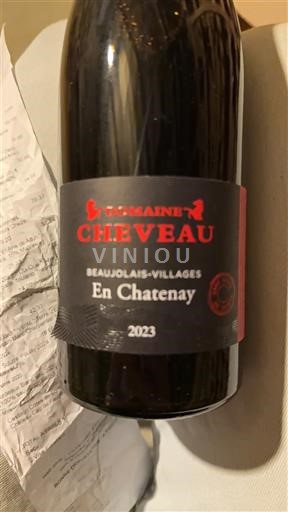 Beaujolais Beaujolais Villages Domaine Cheveau En Chatenay 2023