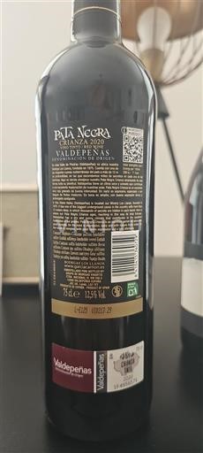 Castilla-La Mancha Valdepeñas Pata Negra Crianza 2020