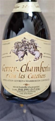 Burgundija Gevrey-chambertin Premier Cru Domaine Philippe Leclerc Les Cazetiers 2019