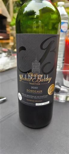 Bordeaux Grand Barbey Tradition 2020