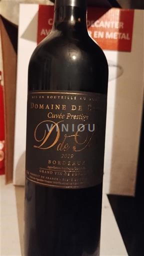Bordeaux Domaine Birot Prestige 2019