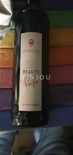 Roussillon Maury Domaine Semper Viatge 2021