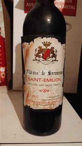 Bordeaux Saint-Émilion Château Sarenceau 1997