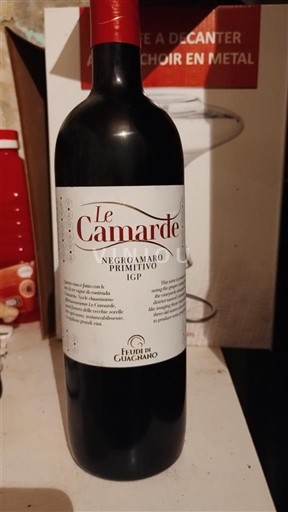 Puglia Susumaniello Salento Feudi di Guagnano Le Camarde Non-Vintage