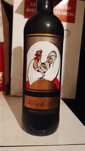 Bordeaux Bordeaux Supérieur Le Coq de Bordeaux 2019