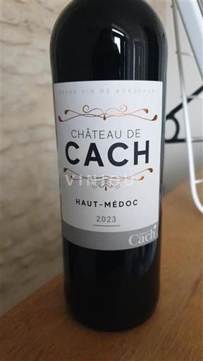 Bordéus Haut-Médoc Château Cach 2023