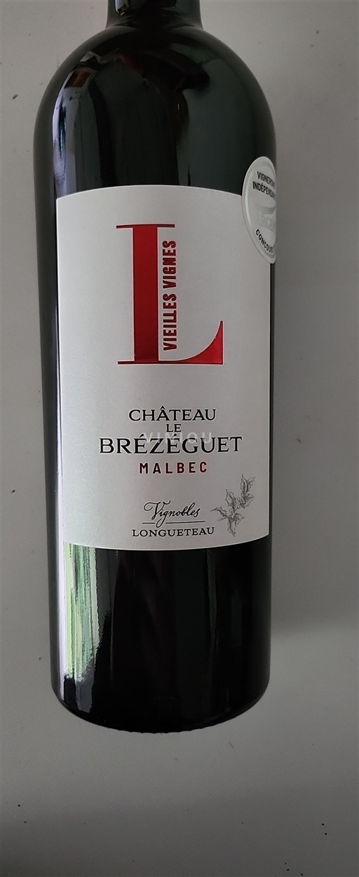 Lounais-Ranska Cahors Château Le Brézéguet Vieilles Vignes 2022