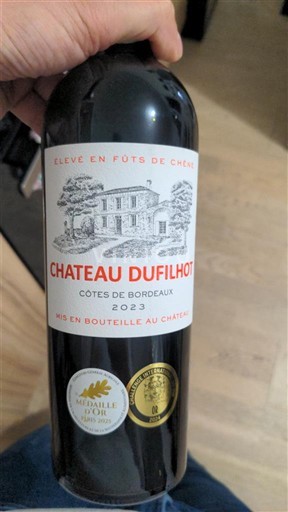 Bordéus Encostas de Bordéus Dufilhot 2023