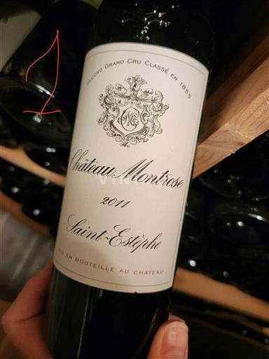 Bordeaux Saint-Estèphe Second Grand Cru Classé Château Montrose 2011