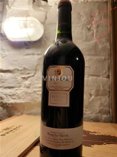 La Rioja Rioja Marques de Riscal Baron de Chirel Reserva 2010