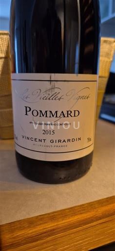 Burgundi Pommard Vincent Girardin Les Vieilles Vignes 2015