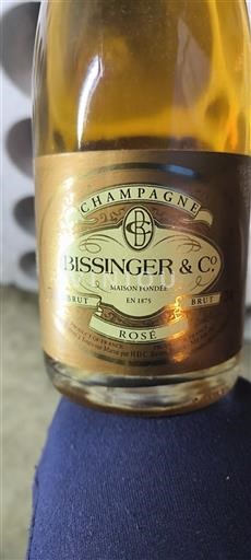 Champagne Champagner Bissinger & Co Ohne Jahrgang