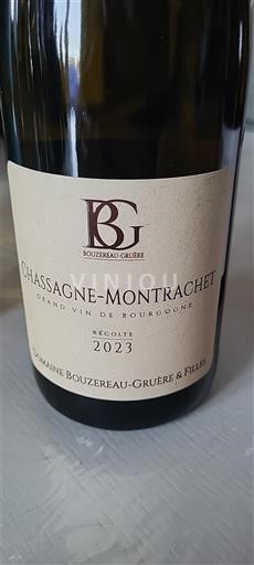 Bourgondië Chassagne-Montrachet Domaine Bouzereau-Gruère & Filles 2023