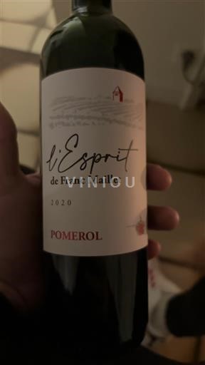 Bordeaux Pomerol Château Franc Maillet l'Esprit 2020