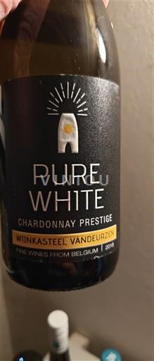 Flandre Wijndomein Vandeurzen Pure White Chardonnay Prestige 2018