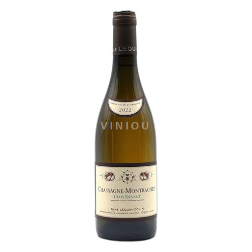Burgundi Chassagne-Montrachet Domaine Lequin-Colin Clos devant 2020