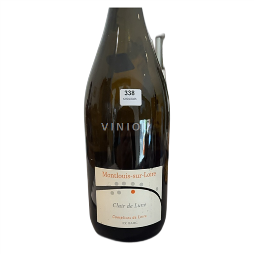 Vallée de la Loire Montlouis-sur-loire Complices de Loire Clair de Lune 2019