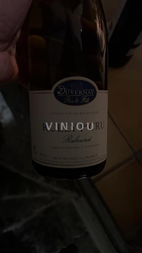 Burgundija Rully Premier Cru Duvernay Rabourcé 2023