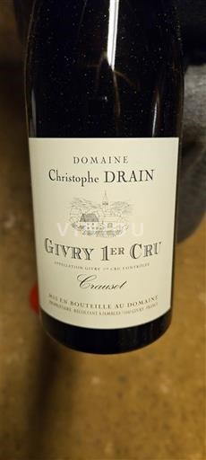 Burgundi E paspecifikuar Premier Cru Domaine Christophe Drain Crauot 2021