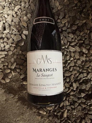 Burgundy Maranges Domaine Edmond Monnot Le Saugeot 2021