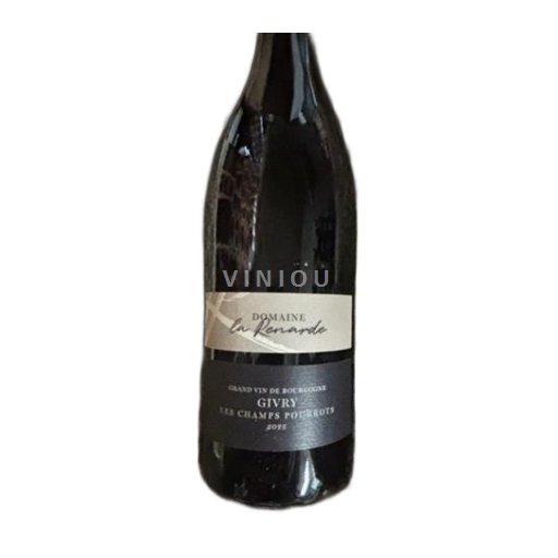 Burgundi Givry Premier Cru Domaine La Renarde Les champs pourrots Ei vuosikertaa
