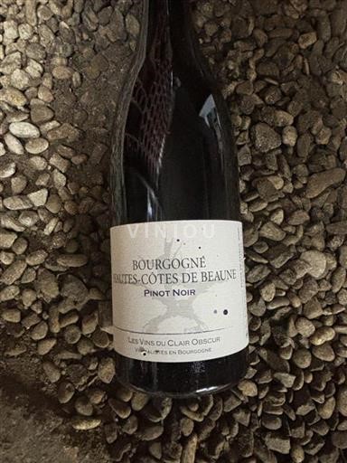 Bourgogne Hautes Côtes de Beaune Les vins du Clair obscur Icke årgångsbetecknad