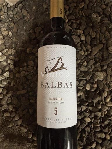 Castilien og León Ribera del Duero Balbás Barrica 2022