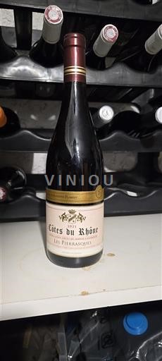 Valle del Ródano Côtes del Ródano Les Pierrasques Sin añada