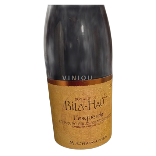 Roussillon Côtes du Roussillon Villages Domaine de Bila-Haut L'esquerda 2018