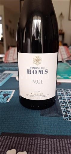 Languedoc Minervois Domaine Des Homs Paul Non Millésimé