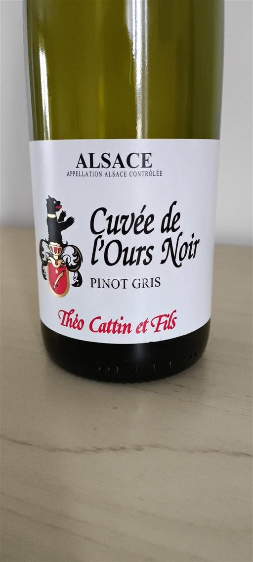 Alsasko Rulandské šedé Théo Cattin et Fils de l’Ours Noir 2023