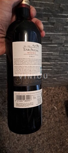 Bordeaux Médoc Château Tour Prignac Les Hauts de Tour Prignac 2021